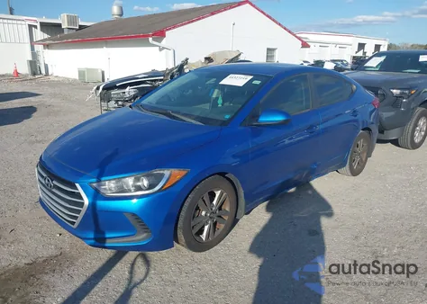 2018 Hyundai Elantra Sel z USA, uszkodzony, nr VIN 5NPD84LF4JH222546